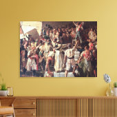 Toile Le cri de la Palette déclarait était sur (Insitu(Salon))