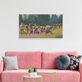 Toile Le cri d'éclat à San Juan Hill (Insitu(Salon))