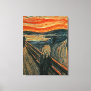 Toile Le cri d'Edvard Munch
