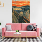Toile Le cri d'Edvard Munch (Insitu(Salon))
