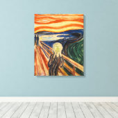 Toile Le Cri | Edvard Munch | (Insitu (Plancher de Bois))