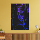 Toile Le Cri - une création d'art abstrait sur un format (Insitu(Salon))