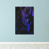 Toile Le Cri - une création d'art abstrait sur un format (Insitu (Plancher de Bois))
