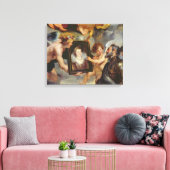 Toile Le cycle du Médicis : Henri IV reçoit le portrait (Insitu(Salon))