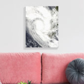 Toile Le cyclone tropical Fanele sur Madagascar (Insitu(Salon))