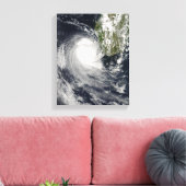 Toile Le cyclone tropical Favio au large de Madagascar (Insitu(Salon))