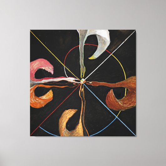 Toile Le Cygne, Groupe IX, No 7 par Hilma af Klint (Recto)