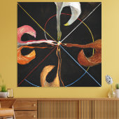 Toile Le Cygne, Groupe IX, No 7 par Hilma af Klint (Insitu(Salon))
