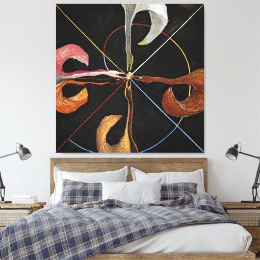 Toile Le Cygne, Groupe IX, No 7 par Hilma af Klint (Insitu(Chambre))