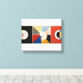 Toile Le Cygne, Groupe IX par Hilma af Klint (Insitu (Plancher de Bois))