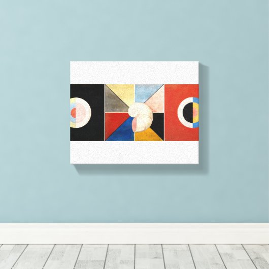 Toile Le Cygne, Groupe IX par Hilma af Klint (Insitu (Plancher de Bois))