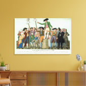 Toile Le début de la révolution française (Insitu(Salon))