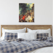 Toile Le déjeuner de la chasse, 1737 (Insitu(Chambre))