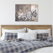 Toile Le départ de Hector, vers 1812 (Insitu(Chambre))