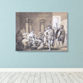 Toile Le départ de Hector, vers 1812 (Insitu (Plancher de Bois))