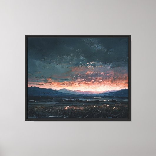 Toile Le Dernier émbre (Recto)