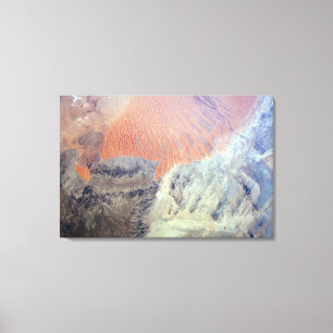 Toile Le Désert Du Sahara En Algérie, Afrique Du Nord.