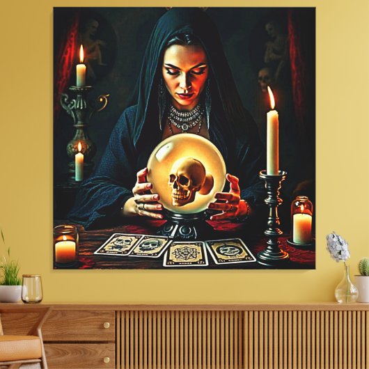 Toile Le design des secrets interdits de l'avenir (Insitu(Salon))