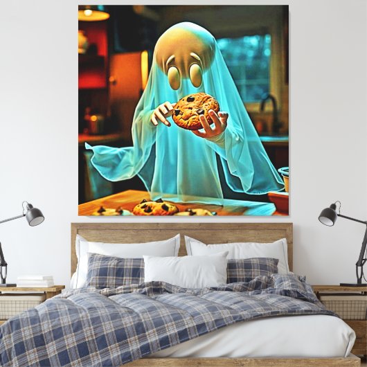 Toile Le désir du fantôme pour les cookies (Insitu(Chambre))