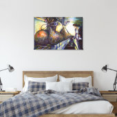 Toile Le destin hurlant de la vie (Insitu(Chambre))