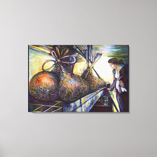 Toile Le destin hurlant de la vie (Recto)