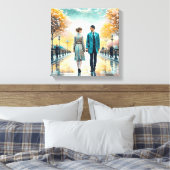 Toile Le destin nous a réunis (Insitu(Chambre))