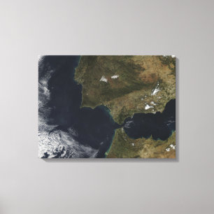 Toile Le détroit du Gibraltar