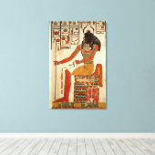 Toile Le dieu Khepri, de la tombe de Nefertari (Insitu (Plancher de Bois))