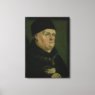 Toile Le diptyque de Matheron : portrait de Rene I le