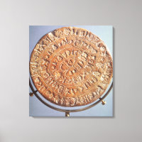 Le disque Phaistos, avec une signification inconnu