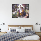 Toile Le Divin Couple Amoureux (Insitu(Chambre))