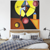 Toile Le docteur de la peste - Peinture à l'huile (Insitu(Chambre))