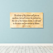 Toile Le Docteur de l'avenir (Insitu (Plancher de Bois))