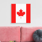 Toile Le drapeau canadien, Canada (Insitu(Salon))