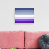 Toile Le drapeau de la fierté lesbienne boucher de Slipp (Insitu(Salon))