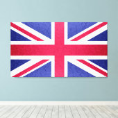 Toile Le drapeau Union Jack (Insitu (Plancher de Bois))