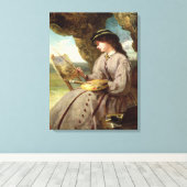 Toile Le Fair Amateur, 1862 (Insitu (Plancher de Bois))