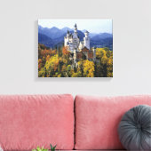 Toile Le fantaisiste Neuschwanstein est l'un des trois (Insitu(Salon))
