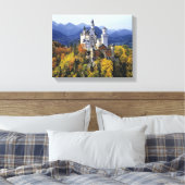 Toile Le fantaisiste Neuschwanstein est l'un des trois (Insitu(Chambre))
