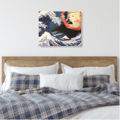 Toile Le fantôme de la grande vague (Insitu(Chambre))