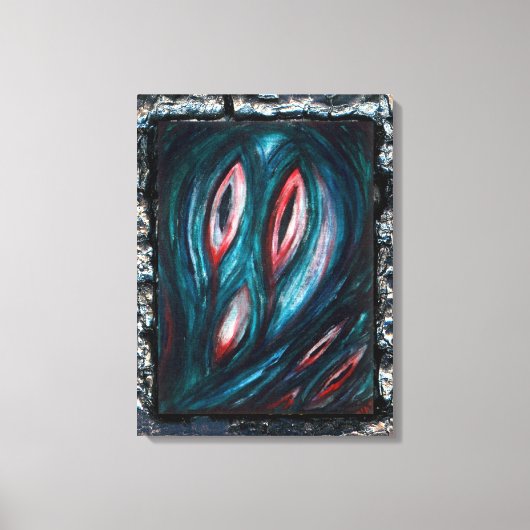 Toile Le fantôme de la solitude (Recto)