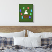 Toile Le fantôme de Noël présente drôle (Insitu(Chambre))