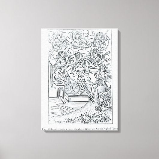 Toile Le Fay Melusine (Recto)