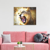 TOILE LE FEU DANS SON ESPRIT (Insitu(Salon))