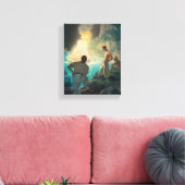 Toile Le feu de la générosité par Newell Convers Wyeth (Insitu(Salon))