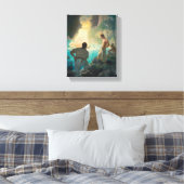 Toile Le feu de la générosité par Newell Convers Wyeth (Insitu(Chambre))