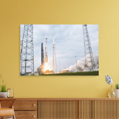 Toile Le feu et la fumée signalent le décollage (Insitu(Salon))