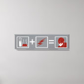 Toile Le Flash | Équation Flash (Recto)