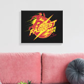 Toile Le Flash | L'Homme Le Plus Rapide Vit (Insitu(Salon))