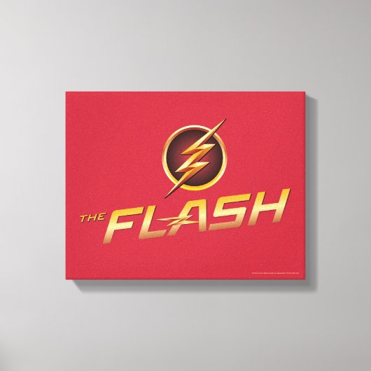 Toile Le Flash | Logo TV Show (Recto)